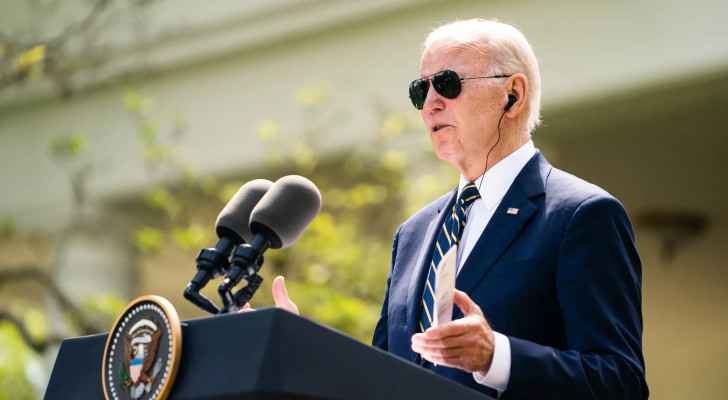 US President Joe Biden in the Rose Garden of the White House. (April 26, 2023) (Photo: The Washington Post) 