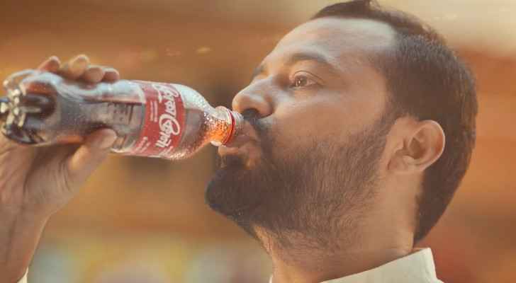 The Bangladeshi actor from the "ad" drinking coke.