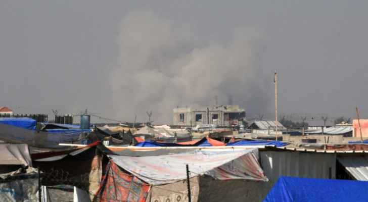 Displaced's tents in Rafah.