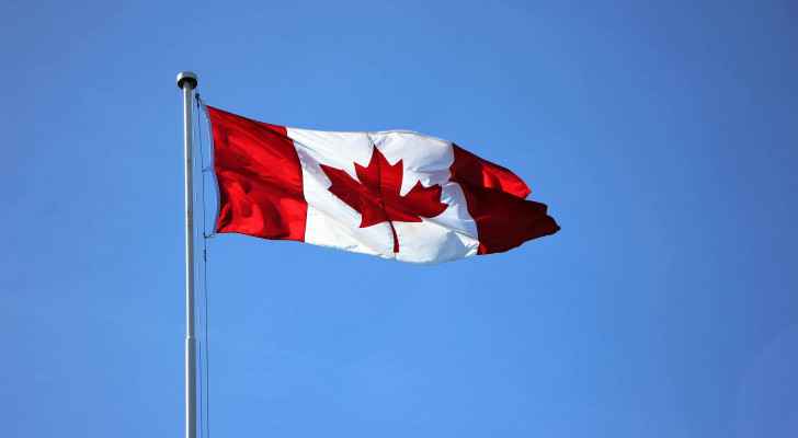 Flag of Canada. 