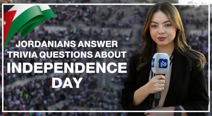 Jordanians answer trivia questions about Independence Day